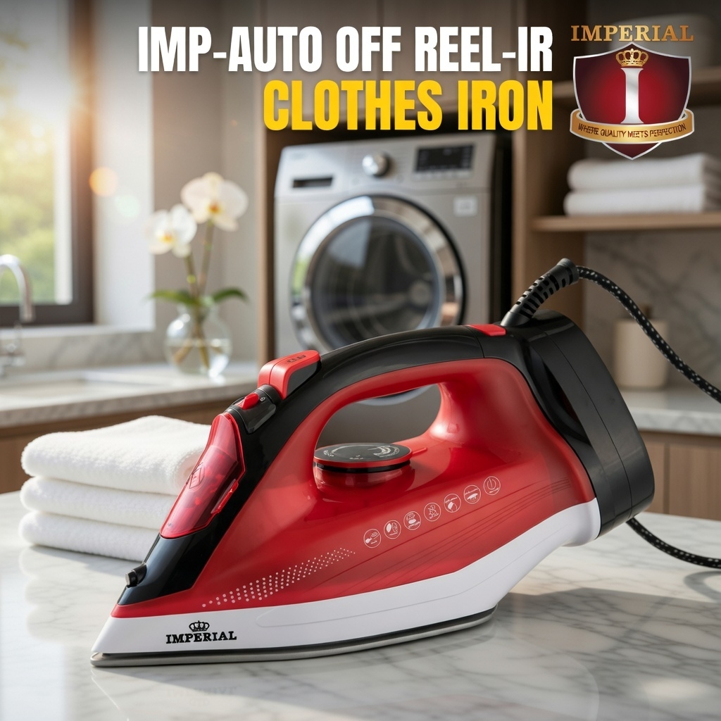 IMPERIAL IRON --- STEAM / AUTO SHUTOFF -- PANASONIC SAME (10)